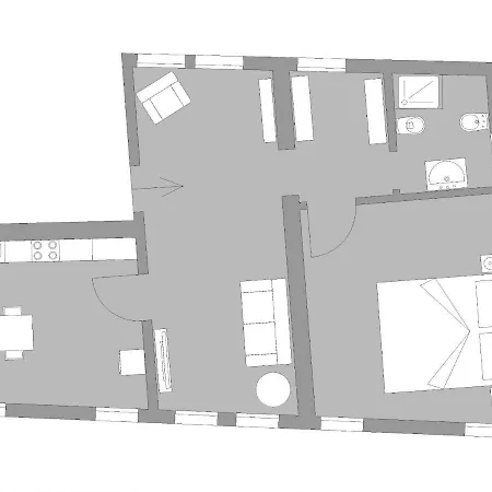 Ca' Del Monastero 8 And Ca' Del Monastero 5 With Shared Courtyard דירה *