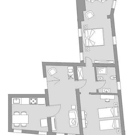 公寓 Ca' Del Monastero 8 And Ca' Del Monastero 5 With Shared Courtyard *